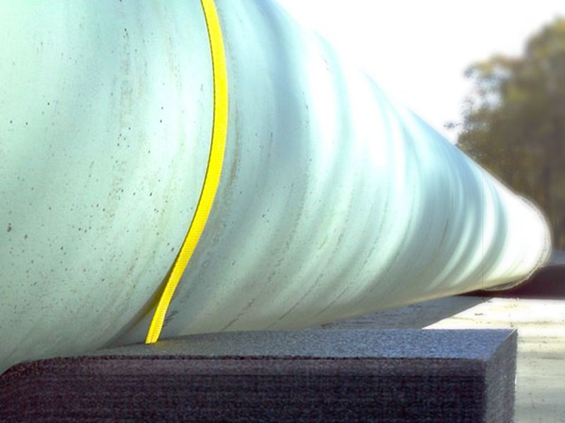 Oil pipeline foam